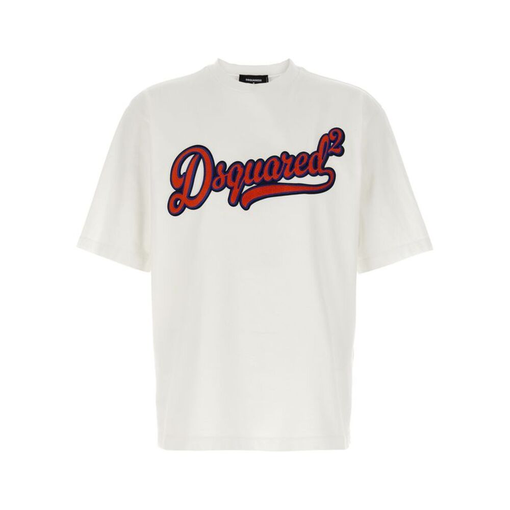 Dsquared² White Cotton Men's T-Shirt